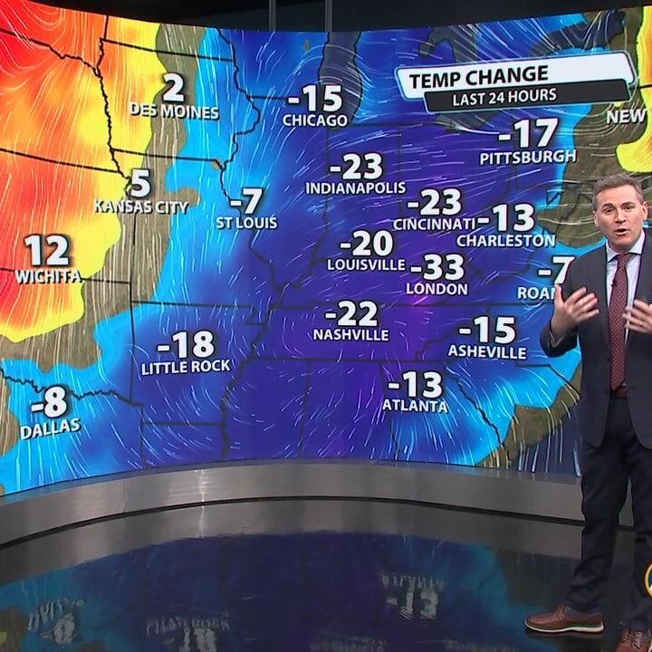 Jude Redfield's early Monday morning forecast